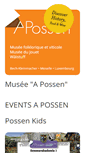 Mobile Screenshot of musee-possen.lu